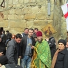 ჯვრის აღმართვა ყოვლადწმიდა ღვთისმშობლის მიძინების ტაძარზე